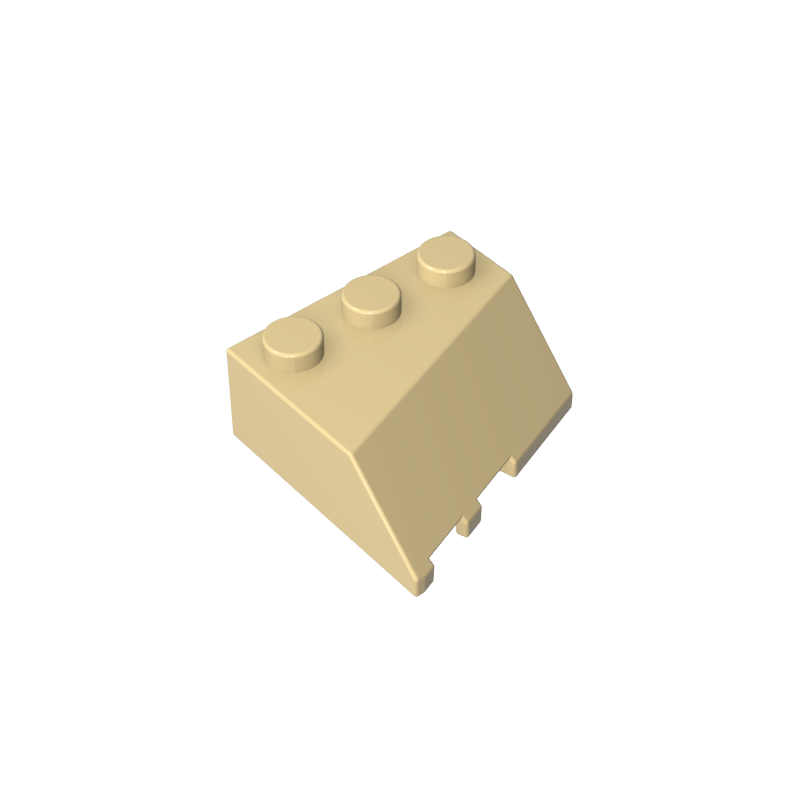 3x3 Sloped Wedge Brick (right)