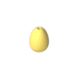 Food Egg with 1.5mm Hole [Plain]