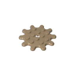 Plate Special 4 x 4 Splat Gear with 10 Teeth