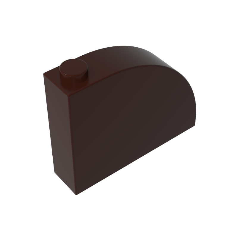 4x1x2 2/3 curved bricks