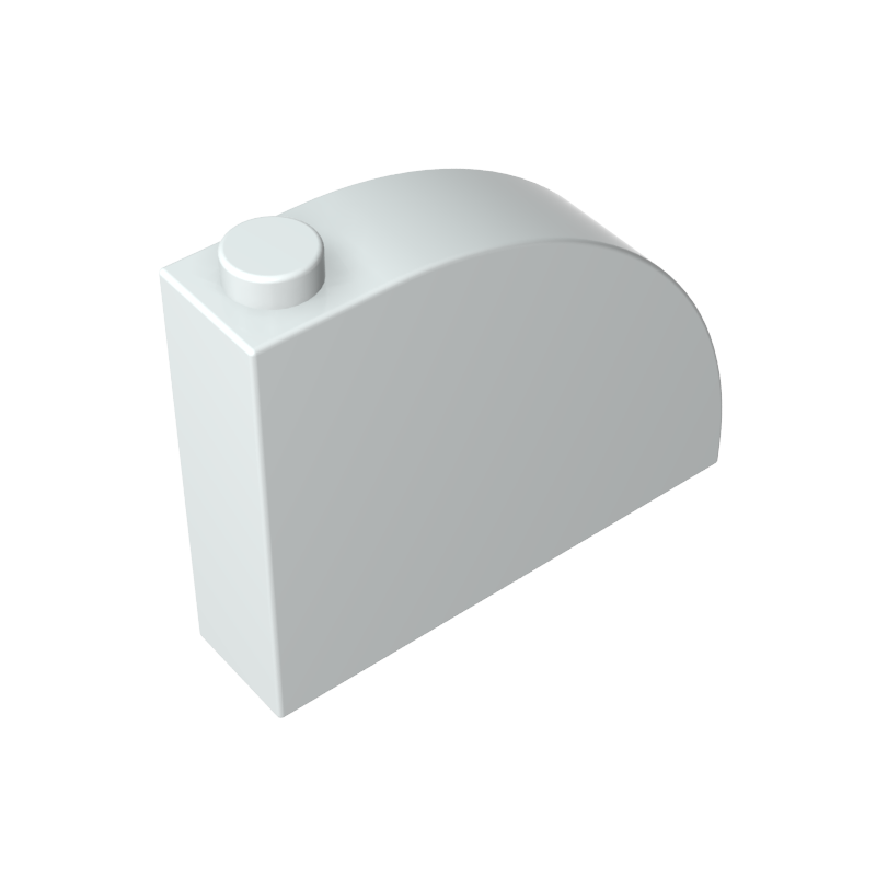 4x1x2 2/3 curved brick