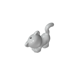 Animal, Cat, Standing, Looking Left [Plain]