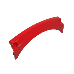 Technic, Panel Car Mudguard Arched #42 13 x 2 x 5 Rounded Top