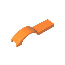 Wheel Arch, Mudguard 1 x 4 1/2