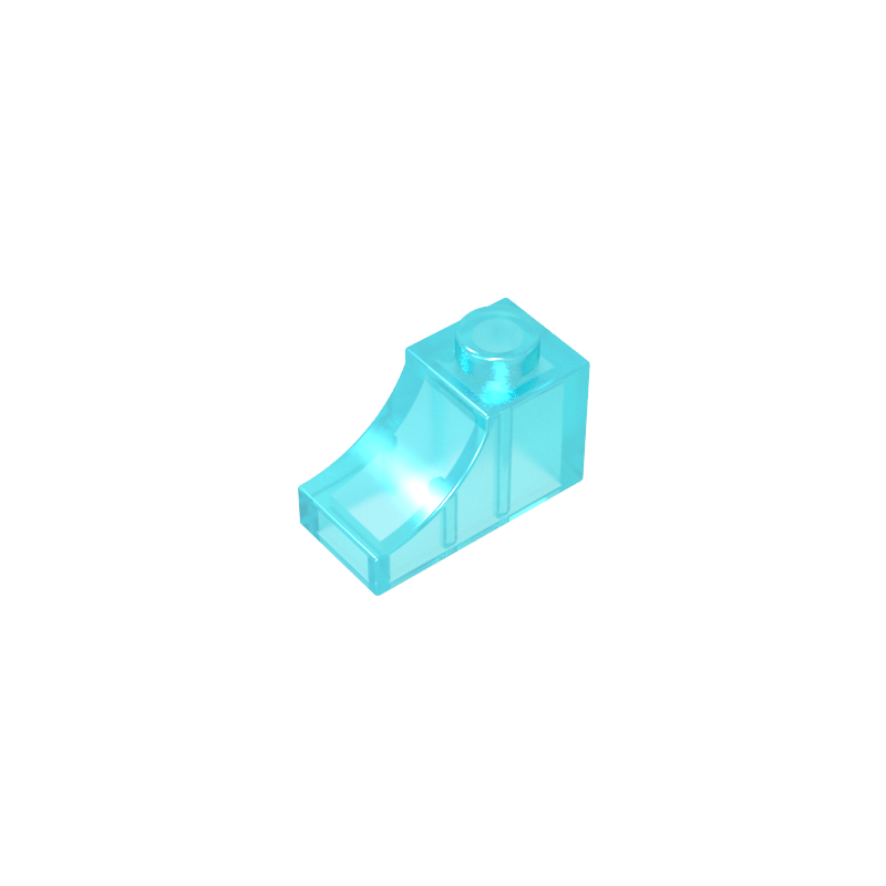 1x2x1 curved brick