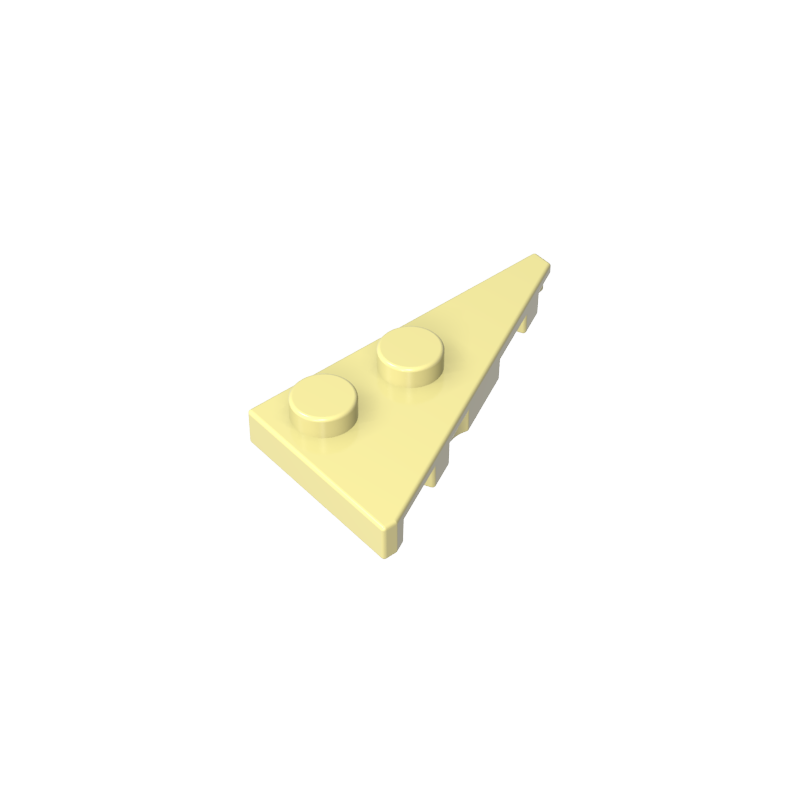2x4 27° Angle Wedge Plate (Right)