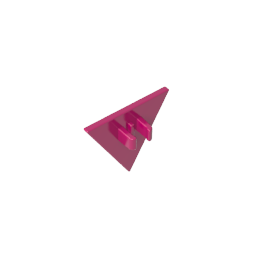 Road Sign Clip-on 2.2 x 2.667 Triangular-MyGobricks