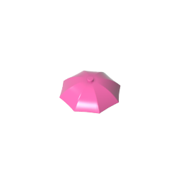 Equipment Umbrella Top with No Bottom Flaps, 6 x 6 with Top Stud