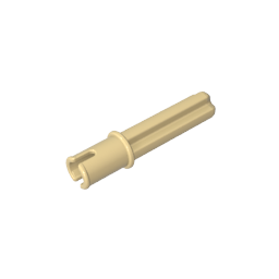 Technic, Axle 2L with Pin without Friction Ridges-MyGobricks