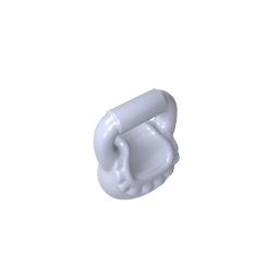 Bag / Handbag / Purse Round with Ruffle [Plain]