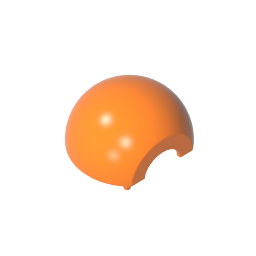 Dome Hemisphere 2 x 2 with Cutout