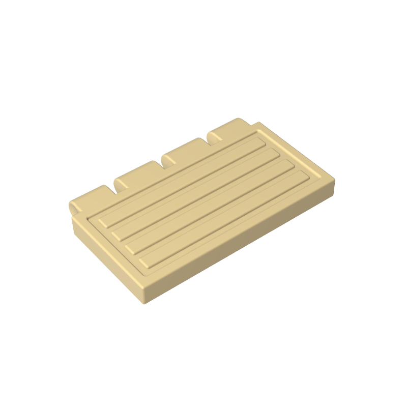 2x4 hinged train door