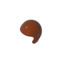 Gobricks figure Sports Helmet [Plain]