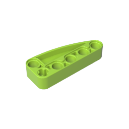Technic Beam 2 x 5 L-Shape with Quarter Ellipse Thick