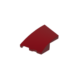 3x2 Wedge Curved Brick (Left)