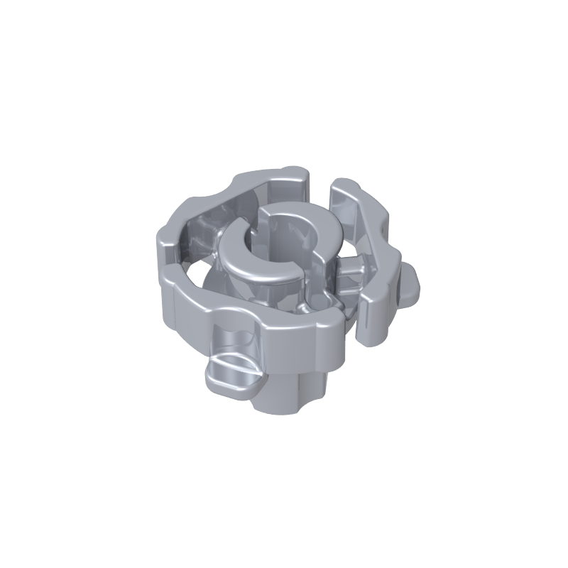 Clutch connector external thread/internal thread