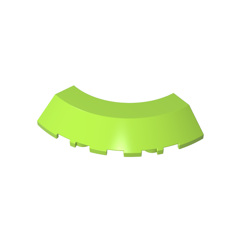 5x5 sloping corner round brick