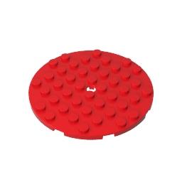 Plate 8 x 8 Round