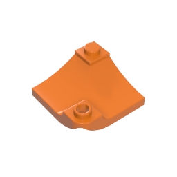 Brick Curved, Internal, 1 x 3 x 3 with 1/3 Inverted Cutout