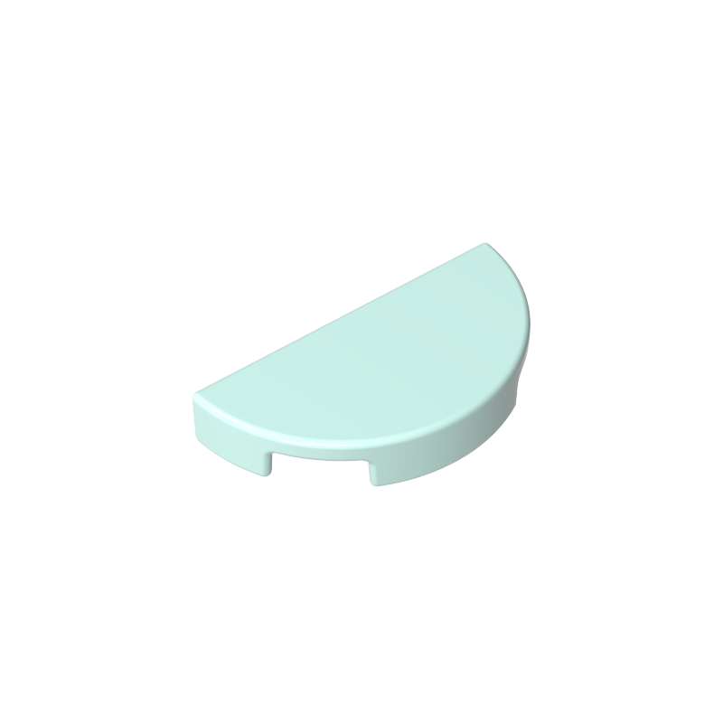 Arc semicircular light panel