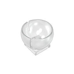 Cylindrical hemisphere 3x3 ball tower socket 2x2 bottom