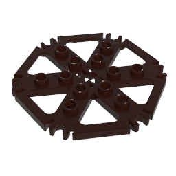 6-blade rotor plate, waterwheel
