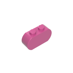 Brick Curved 3 x 1 with Round Ends