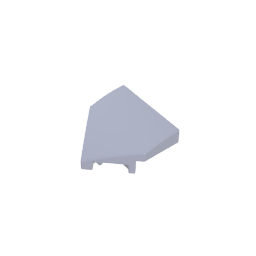 2x2x2/3 wedge-shaped light panel