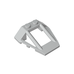 Windshield 4x4x1 roll cage
