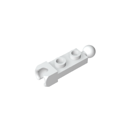 Plate Special 1 x 2 with 5.9mm End Cup and Towball