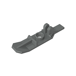 Snowboard with hinges