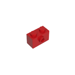 Brick Special 1 x 2 with 1 Center Stud on 1 Side