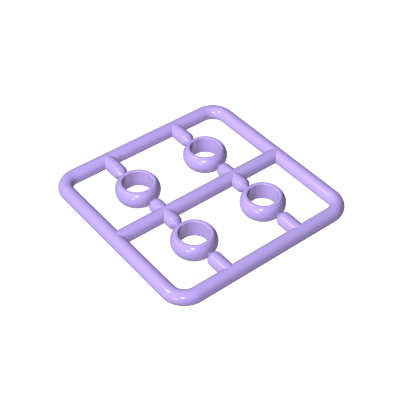 Rings, gold rings, the Lord of the Rings, a set of 4.