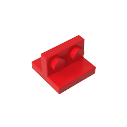 Bracket 2 x 2 with 1 x 2 Vertical Studs