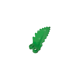 1x2 with curved upright blade