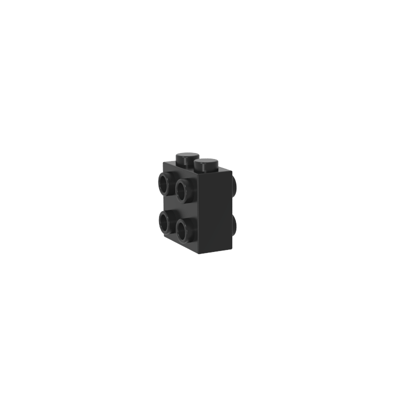 1x2x1 2/3 Double Sided Brick With Raised Points