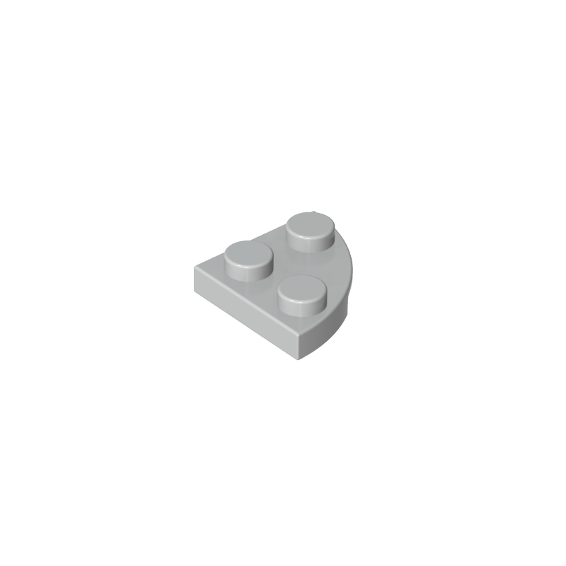 2x2 1/4 Circular Base Plate