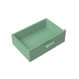 Cupboard 2 x 3 Drawer-MyGobricks