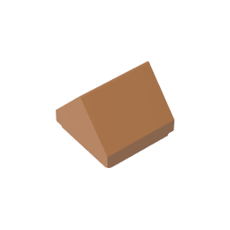 Slope Double 45° 1 x 1-MyGobricks