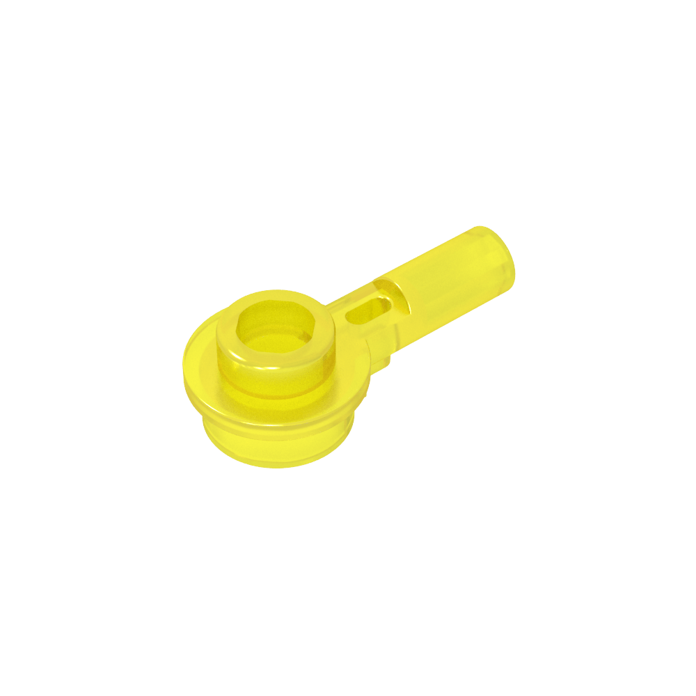 Plate Round 1 x 1 with Hollow Stud and Horizontal Bar 1L-MyGobricks