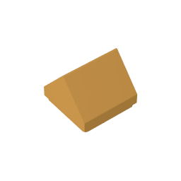 Slope Double 45° 1 x 1-MyGobricks