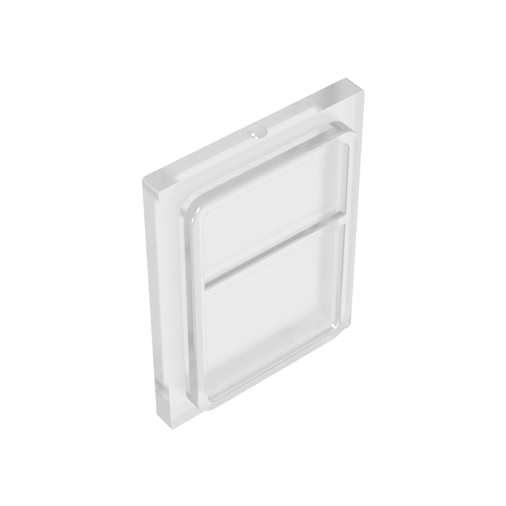 Glass for Train Door Lip On All Sides-MyGobricks