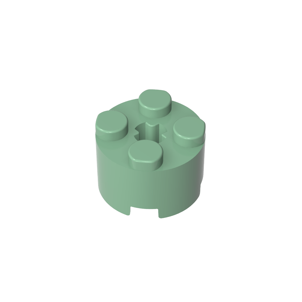 Brick Round 2 x 2 with Axle Hole