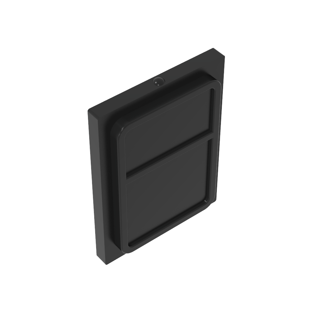 Glass for Train Door Lip On All Sides-MyGobricks
