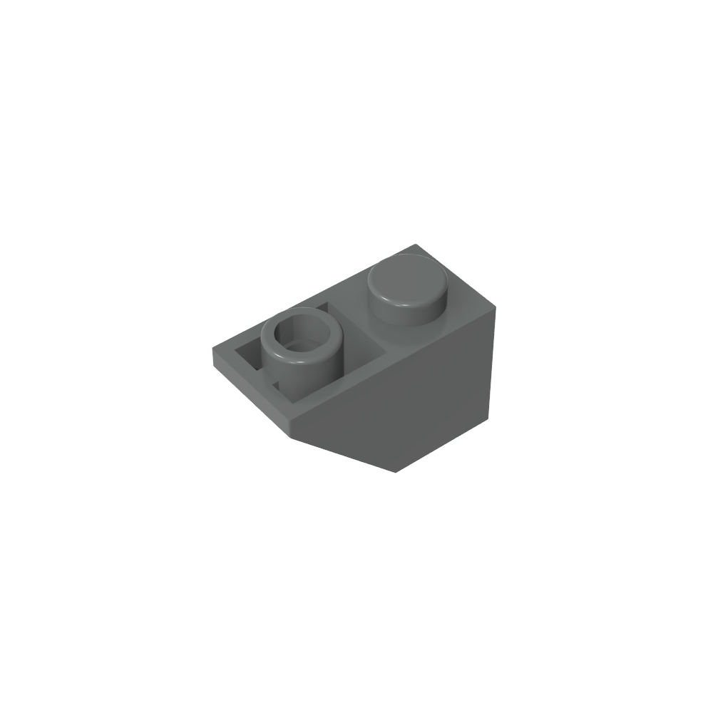 Slope Inverted 45° 2 x 1-MyGobricks