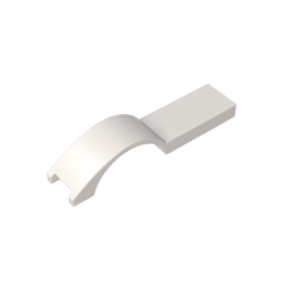 Wheel Arch, Mudguard 1 x 4 1/2