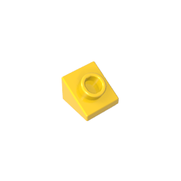 1x1x2/3 Beveled Brick with Dot