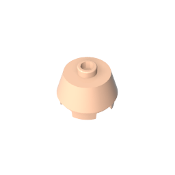 Brick Round 2 x 2 Truncated Cone