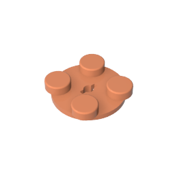 Turntable 2 x 2 Plate - Top