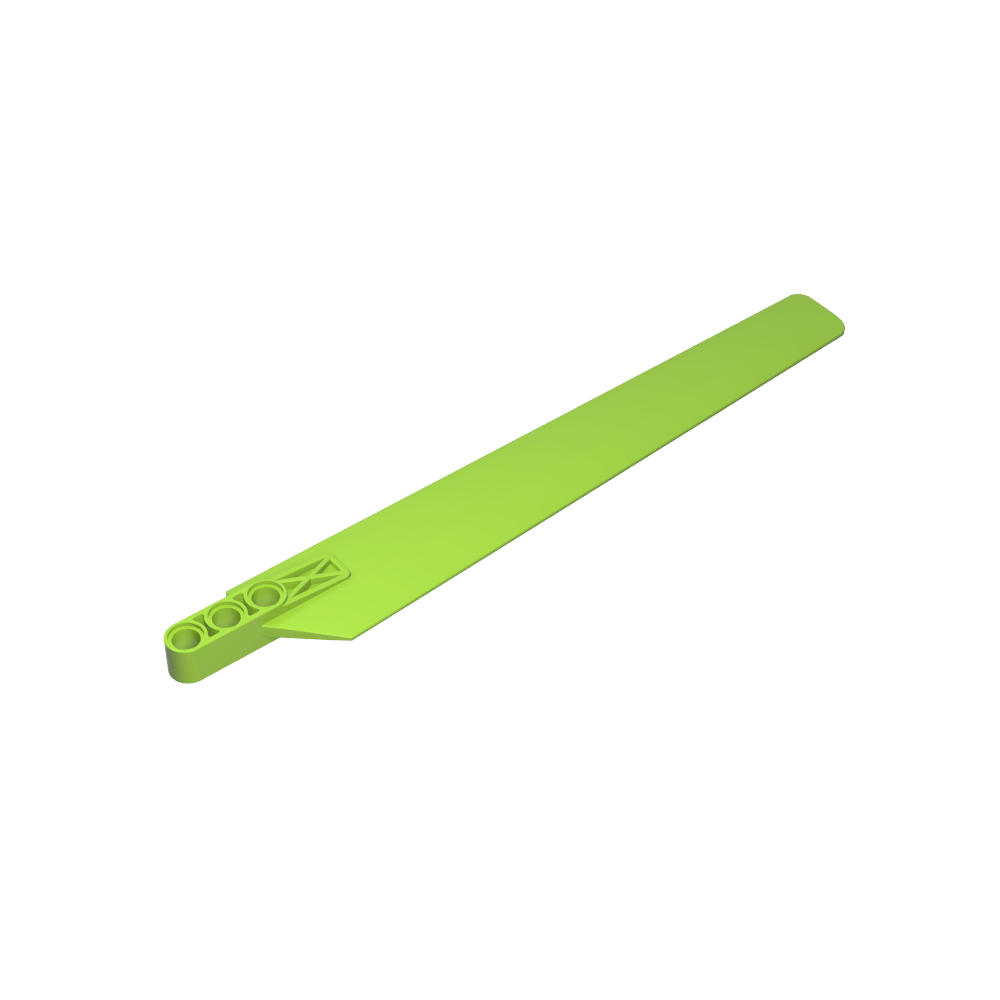 Technic Rotor Blade Large Straight with 3L Liftarm Thick-MyGobricks